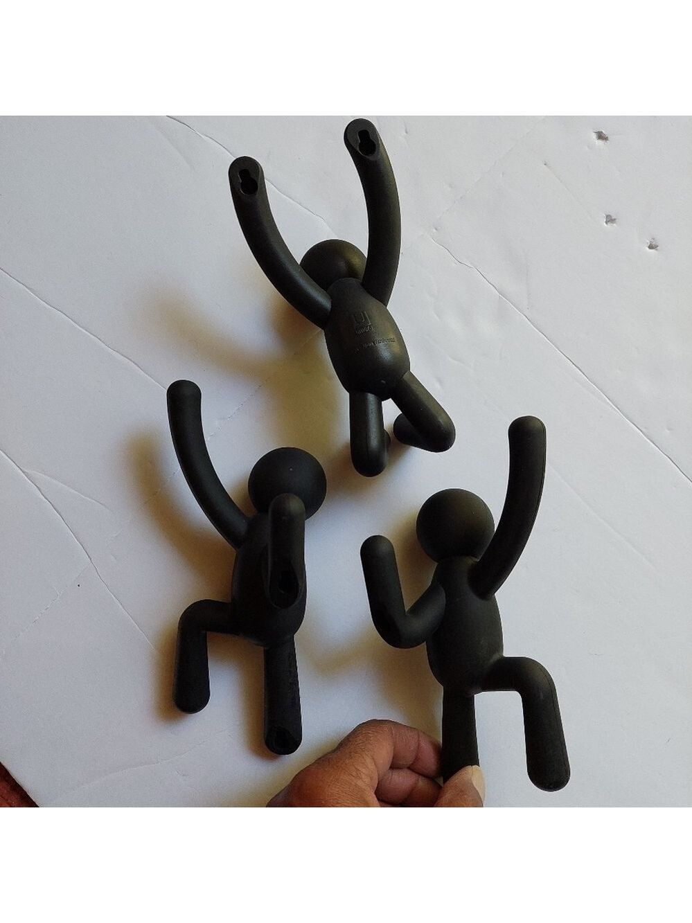 Umbra Buddy Wall Hook Trio (Black)